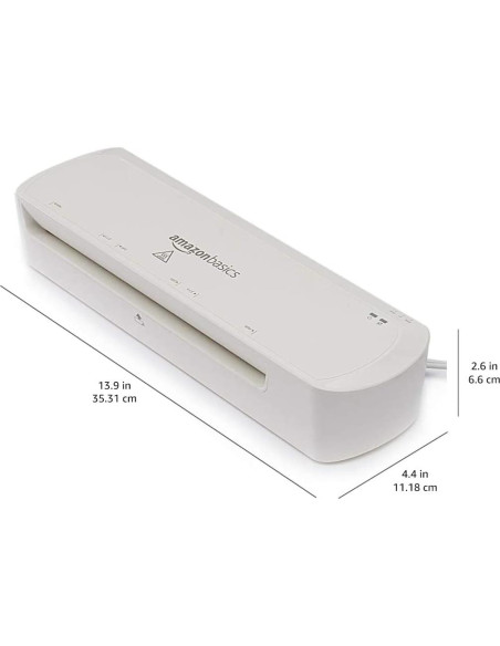 Laminadora Térmica Amazon Basics 23 cm para Documentos y Fotos