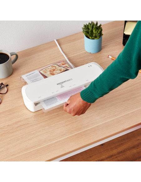 Laminadora Térmica Amazon Basics 23 cm para Documentos y Fotos