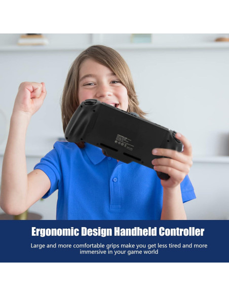 Controlador Ergonómico ECHZOVE para Nintendo Switch - Negro