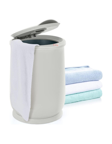 Calentador de Toallas Tangkula 21L Gris con Apagado Automático