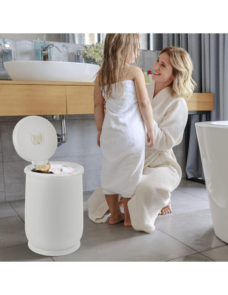 Calentador de Toallas Tangkula 21L Gris con Apagado Automático