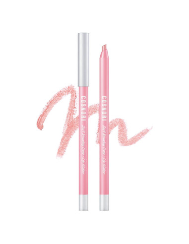 Lápiz Labial Cremoso COSNORI 01 Rosa Puro - Larga Duración