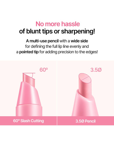 Lápiz Labial Cremoso COSNORI 01 Rosa Puro - Larga Duración