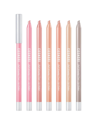 Lápiz Labial Cremoso COSNORI 01 Rosa Puro - Larga Duración