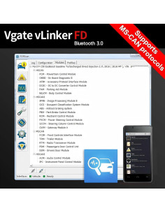 Vgate vLinker FD Lector OBD2 Bluetooth 3.0 para Android y Windows 2
