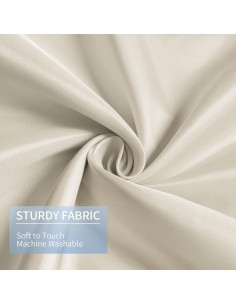 Cortina de Ducha Gibelle Beige 91 x 183 cm Impermeable 2