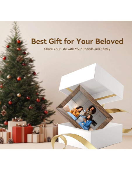 Marco de Fotos Digital 10.1" QIUYU 32GB WiFi HD 1280x800