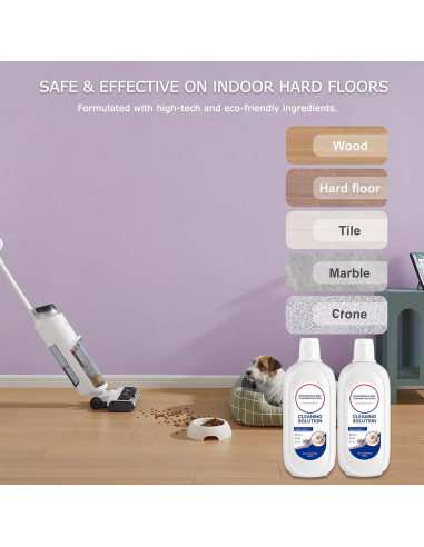 Limpiador de Piso Aroma Lavanda Vacbeuta 500ml x2 - Tineco