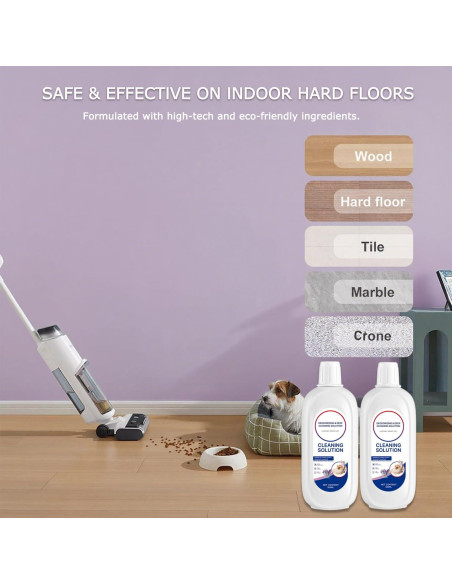 Limpiador de Piso Aroma Lavanda Vacbeuta 500ml x2 - Tineco