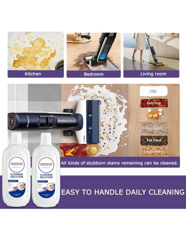 Limpiador de Piso Aroma Lavanda Vacbeuta 500ml x2 - Tineco