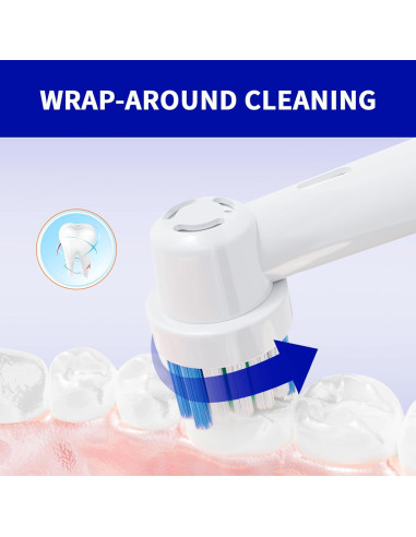 16 Cabezales de Repuesto TIMKDLE para Cepillos Oral B Pro