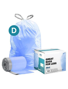 Bolsas de Basura Plasticplace Código D 100 Unidades 20L Azul