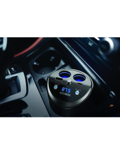 Transmisor FM Bluetooth Car and Driver 6057 con carga rápida 2