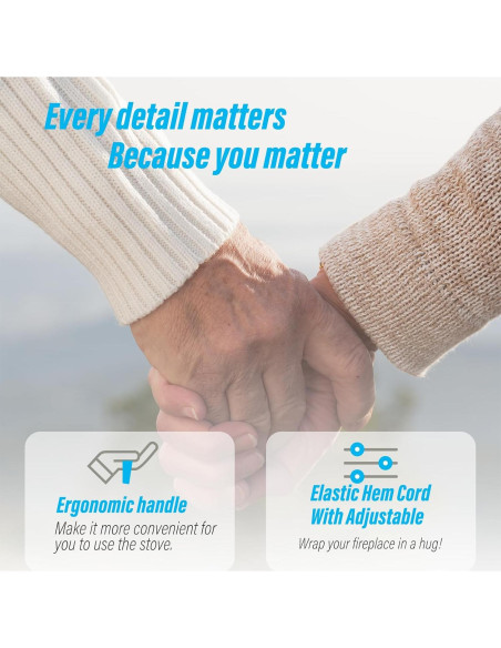 Cubierta para Fogata AWAHITAWA 22" Redonda Impermeable Negra