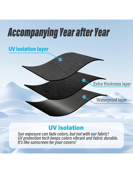 Cubierta para Fogata AWAHITAWA 22" Redonda Impermeable Negra