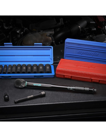 Llave de Torque de Click EPAuto 1/2" 10-150 ft-lb (13.6-203.5 N/m)