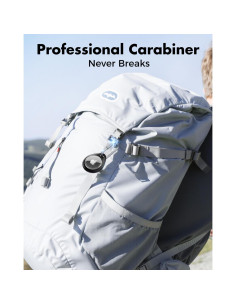 Soporte AirTag UNBREAKcable - Paquete de 4 fundas TPU Negro 2