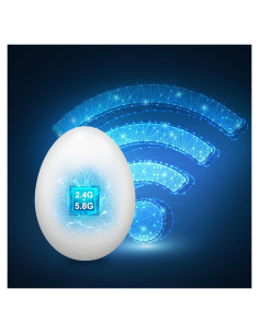 Extensor de WiFi Exterior TODAAIR Gigabit Doble Banda 1200Mbps