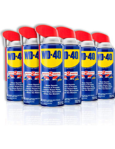 Paquete de 6 WD-40 Multiuso 340 g y Lubricante 3-IN-ONE 311 g 2