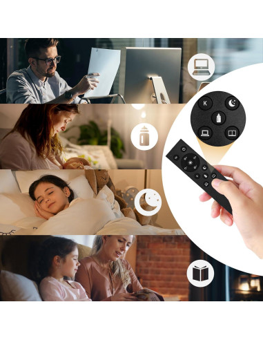 Lámpara de Pie Arco Regulable VenzBlomia 70" Bronce LED 9W