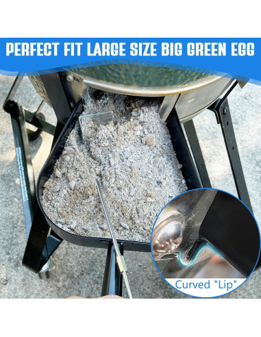 Sartén de Cenizas Big Green Egg Unidanho 45.72 cm Acero Inoxidable