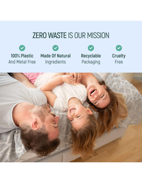 Set de 4 Cepillos de Dientes de Bambú BAMBOEARTH - Ecológicos y Biodegradables