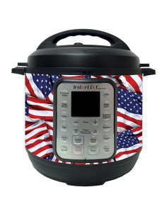 MightySkins Piel Vinilo para Instant Pot Duo 6-QT - Patriota