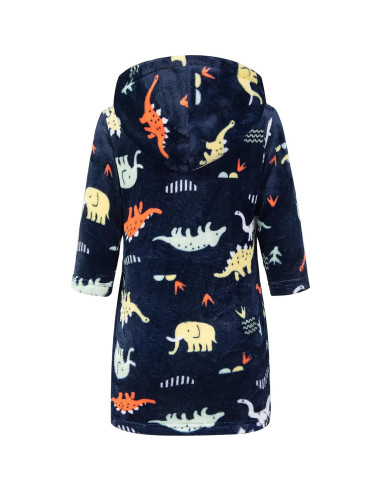 Bata de felpa con capucha para niños CROOUTN 2-3T Dinosaurio