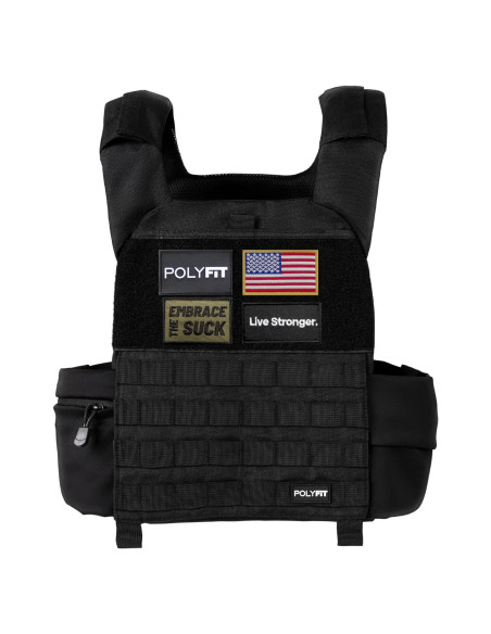 Chaleco con Peso Ajustable Polyfit para Entrenamiento 18 kg