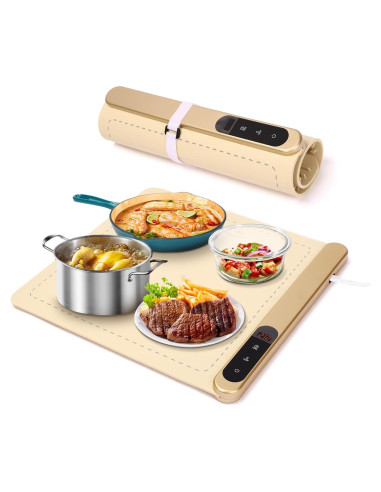 Alfombrilla Calentadora de Comida Eléctrica GRILL FORCE 40x37cm
