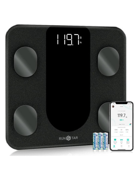 Báscula Inteligente RunSTAR Digital 180 kg con Aplicación