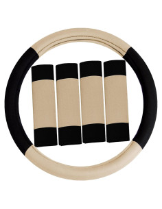 Funda de Volante y Almohadillas Beige FH Group FH2033BEIGE