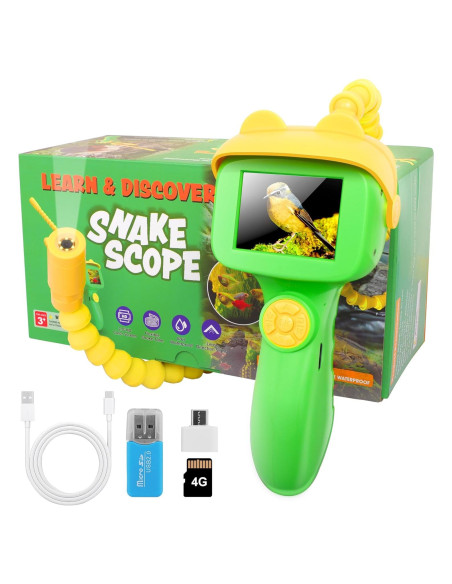 Cámara Borescopio Serpiente Dongguan 0.5m Luz 4GB Niños