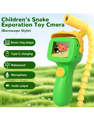 Cámara Borescopio Serpiente Dongguan 0.5m Luz 4GB Niños