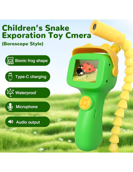 Cámara Borescopio Serpiente Dongguan 0.5m Luz 4GB Niños