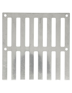 Cubierta de Drenaje Cuadrada 100x100mm Acero Inoxidable ERDAN