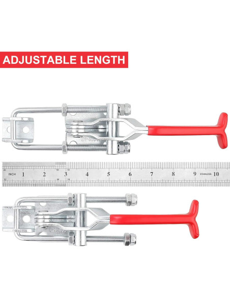 2Pack Abrazadera de Palanca Ajustable ASeleccionado 1000Kg