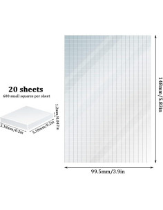 Azulejos de Espejo Autoadhesivos OTYMIOW 12000 Piezas Plata 5x5mm 2