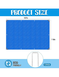 Alfombra Impermeable PE 500x300 cm para Castillos Inflables CIEOVO 2