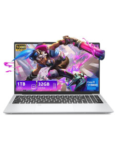 Laptop DUNHOO A4 PRO I9-11900H 32GB RAM 1TB SSD 15.6 FHD