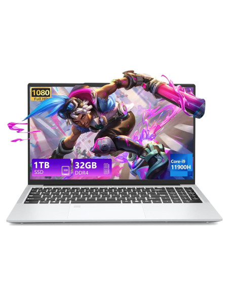 Laptop DUNHOO A4 PRO I9-11900H 32GB RAM 1TB SSD 15.6 FHD