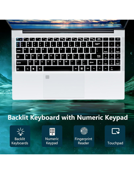 Laptop DUNHOO A4 PRO I9-11900H 32GB RAM 1TB SSD 15.6 FHD