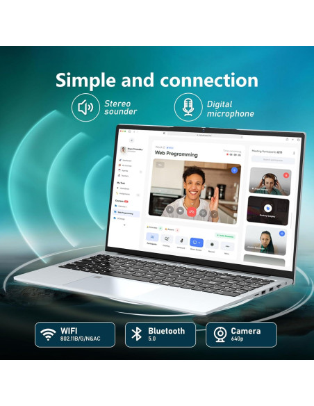 Laptop DUNHOO A4 PRO I9-11900H 32GB RAM 1TB SSD 15.6 FHD