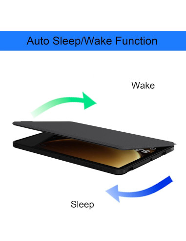 Funda de Teclado HEAPAO para Samsung Galaxy Tab S10 Ultra 14.6"