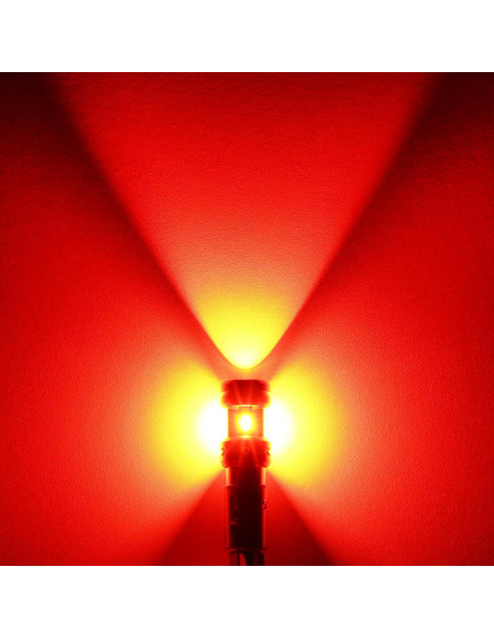 Bombillas LED Rojas PHINLION 1156 3600 Lúmenes Paquete de 2