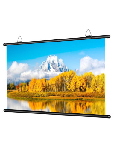 Pantalla Proyector Portátil 100" XIAOHUI 16:9 Anti-Luz