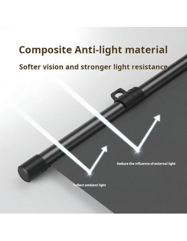 Pantalla Proyector Portátil 100" XIAOHUI 16:9 Anti-Luz