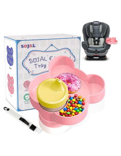 Bandeja de Snacks para Asiento de Auto BlueOrigin Rosa