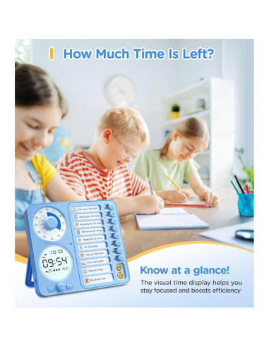 Temporizador Visual 3-en-1 Herloreen para Niños y Adultos