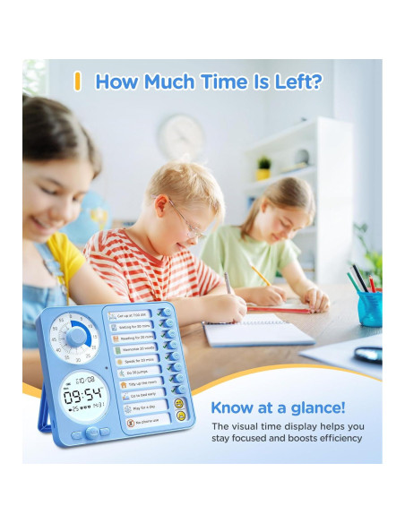 Temporizador Visual 3-en-1 Herloreen para Niños y Adultos